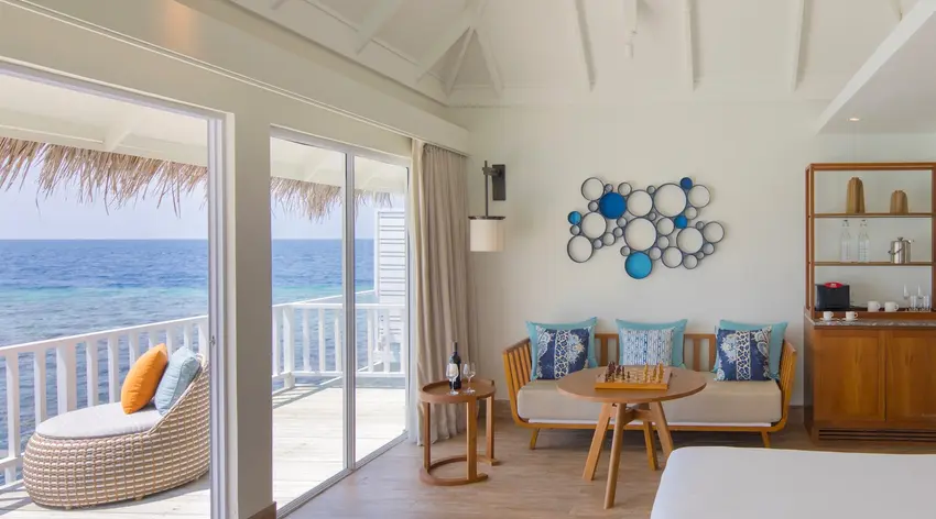 Family Overwater Villa with Kids Bedroom Photo 1