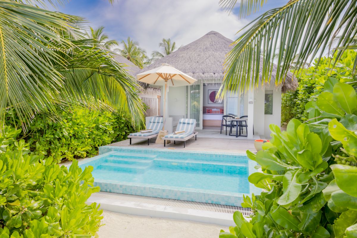Beach Villa with Pool Photo 1