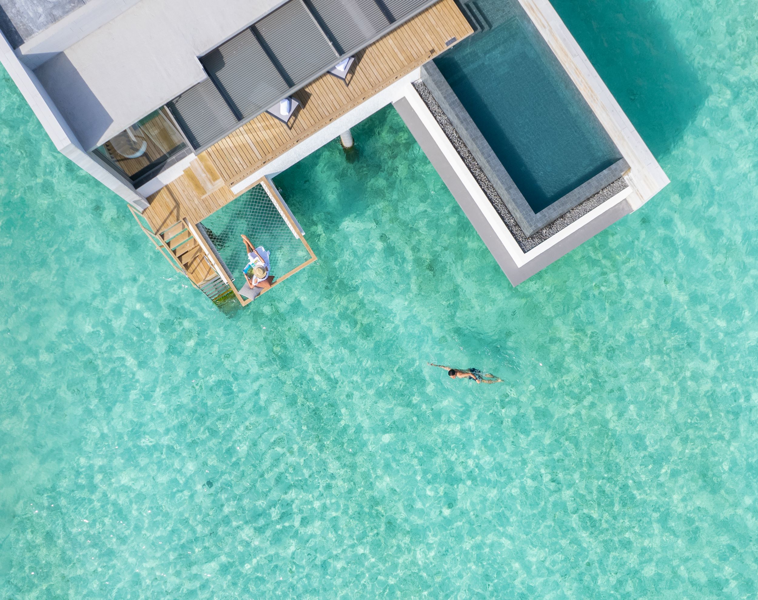 One Bedroom Lagoon Overwater Pool Villa Photo 1