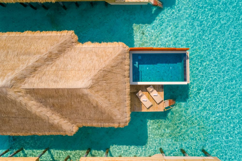 Water Villa with Pool Photo 1