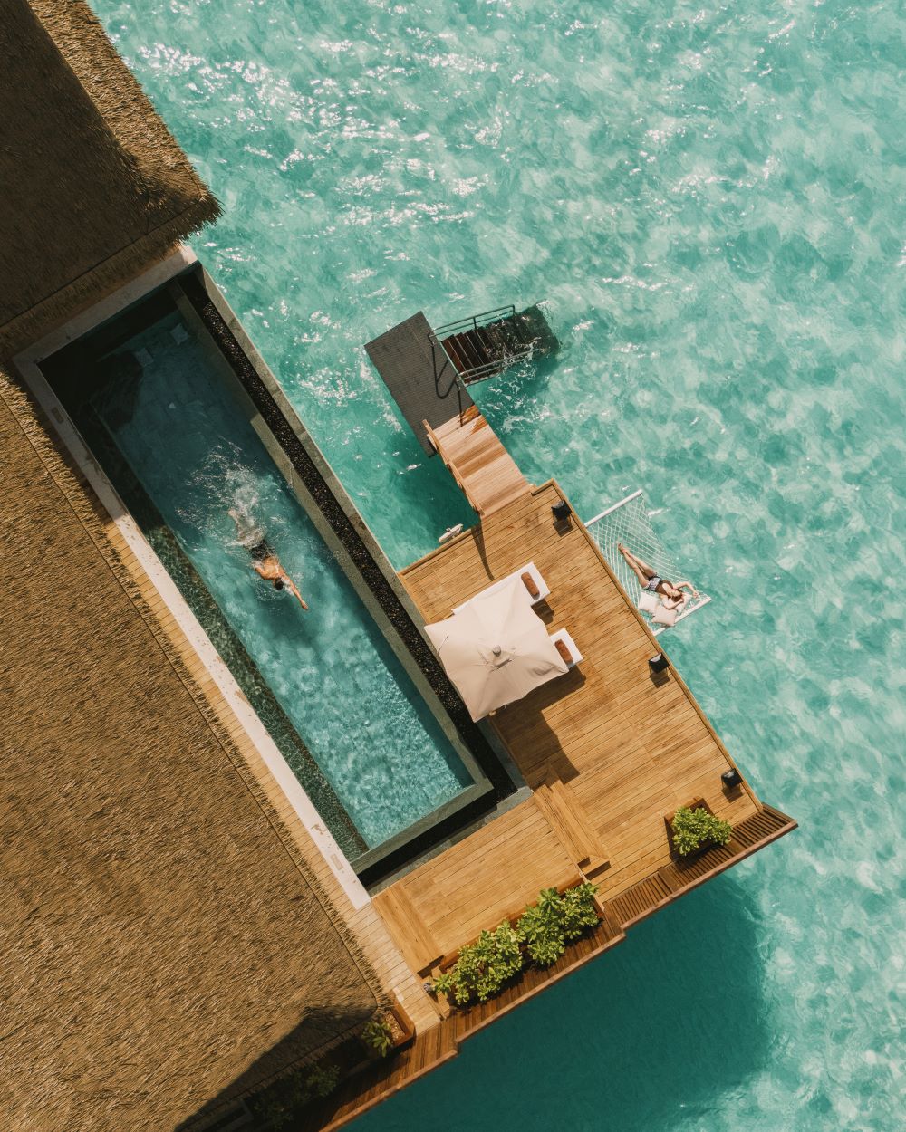 Luxury Water Villa with Pool Photo 1
