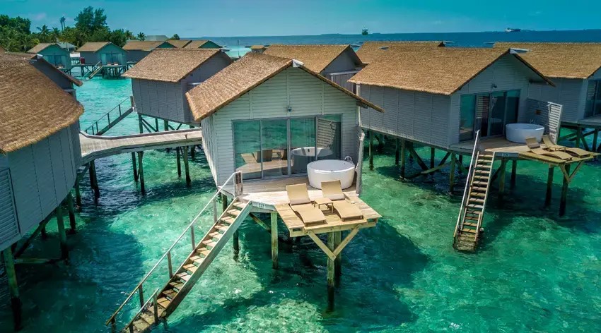 Overwater Villa with Swirl Pool Photo 1