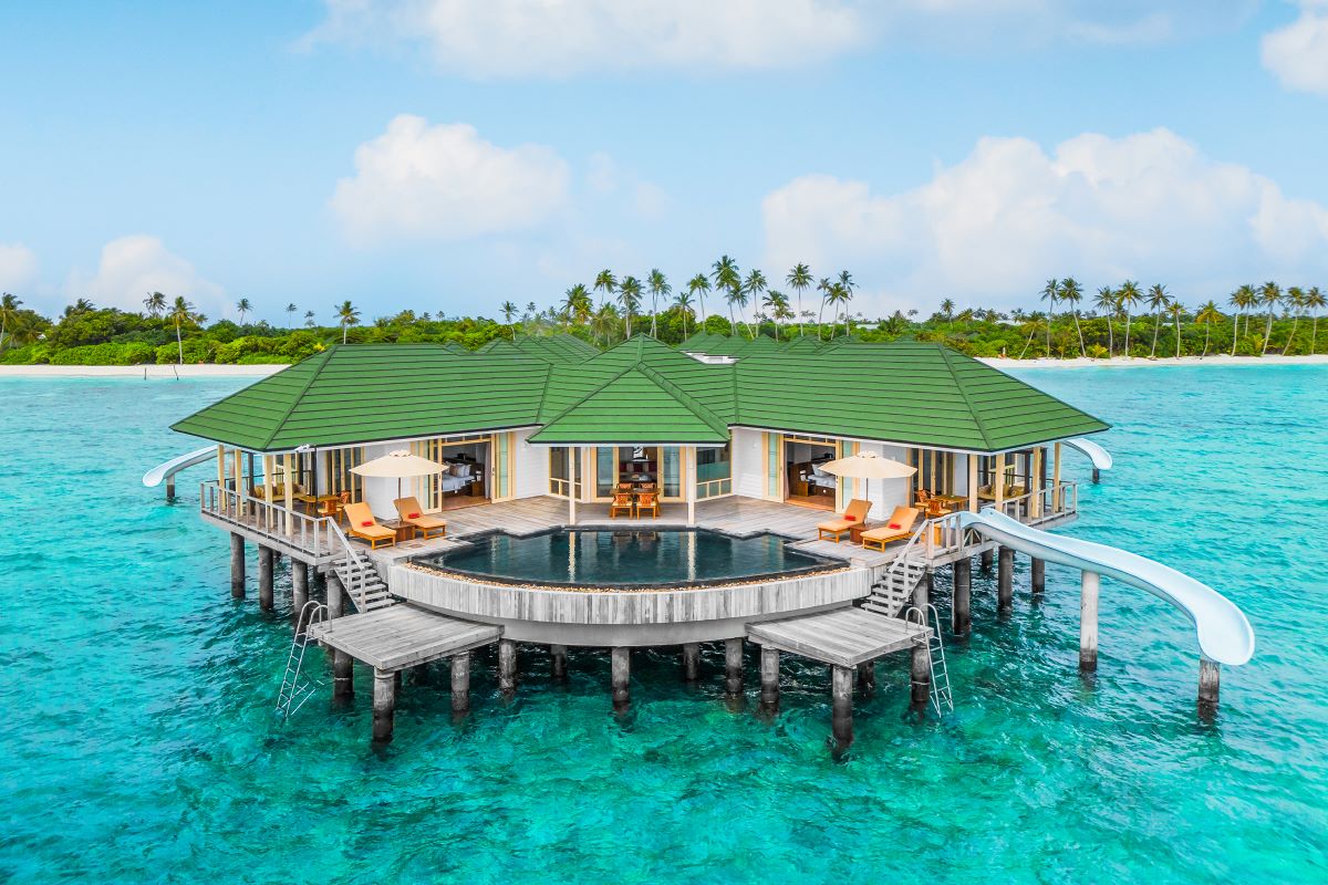 Grand Water Pavilion with Pool + Slide Photo 1