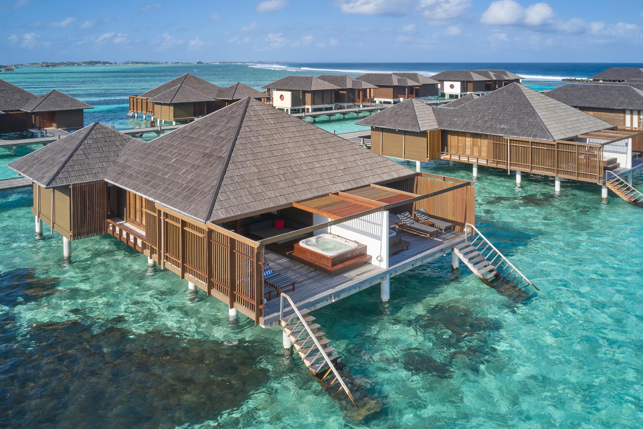 Water Villa with Whirlpool Photo 1