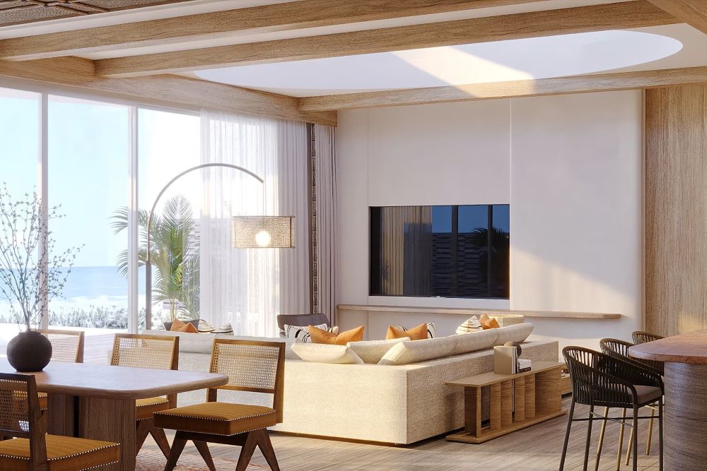 Two Bedroom Sunset Beach Residence with Pool Photo 4