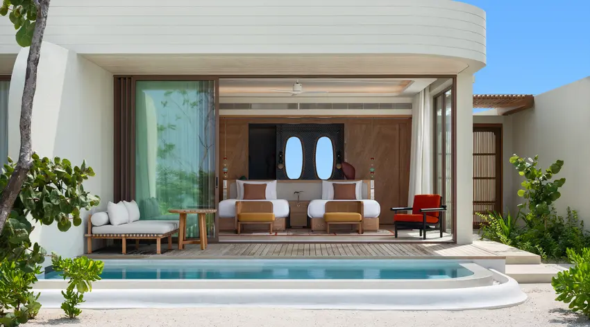 One-Bedroom Sunset Beach Pool Villa Photo 1