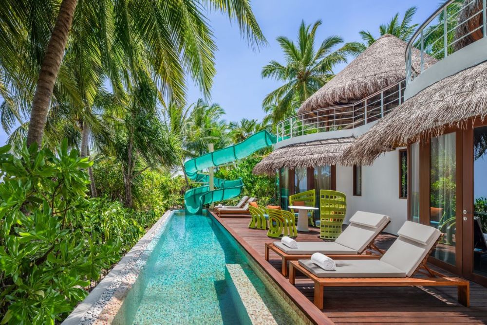Oasis Beach with Slide Two Bedroom Villa Photo 1