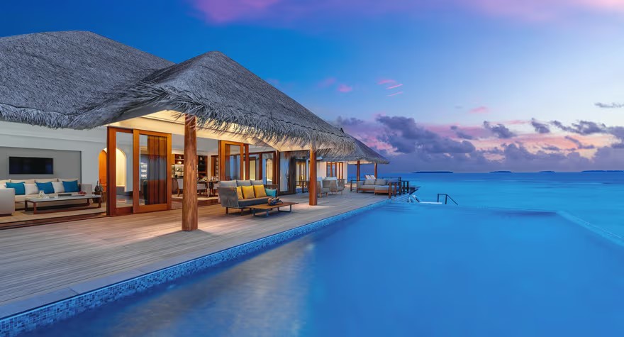 Two Bedroom Sunset Over Water Pool Residence Photo 2