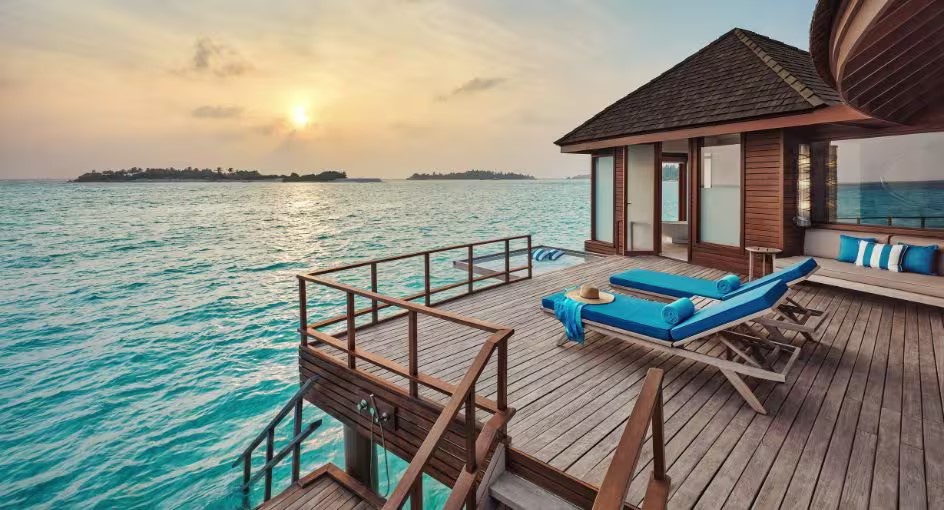 Sunrise Over Water Villa Photo 1