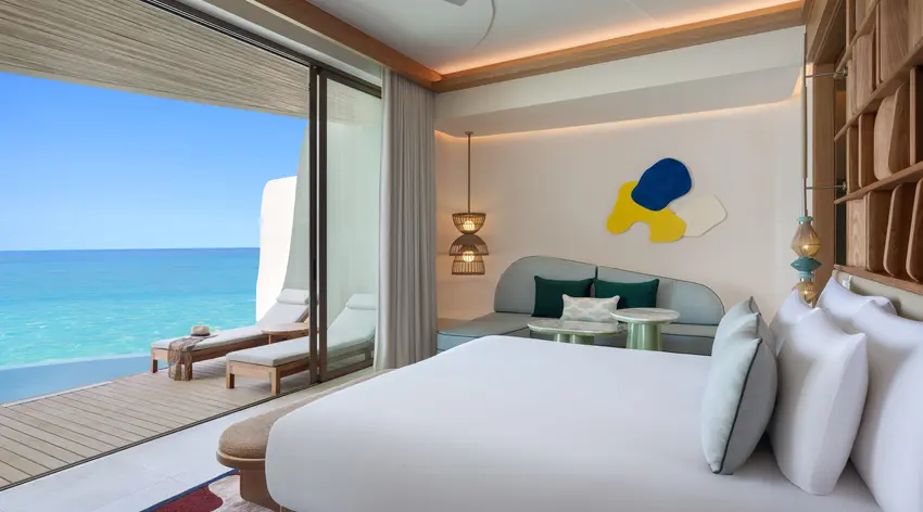 One-Bedroom Sunset Overwater Pool Villa Photo 1