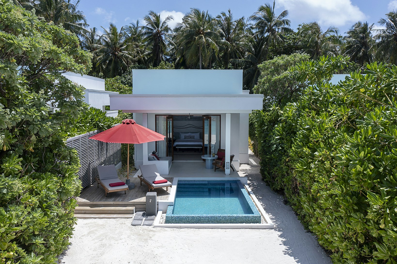 Beach Villa with Pool Photo 1