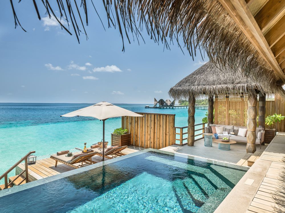 Water Villa with Pool Photo 1