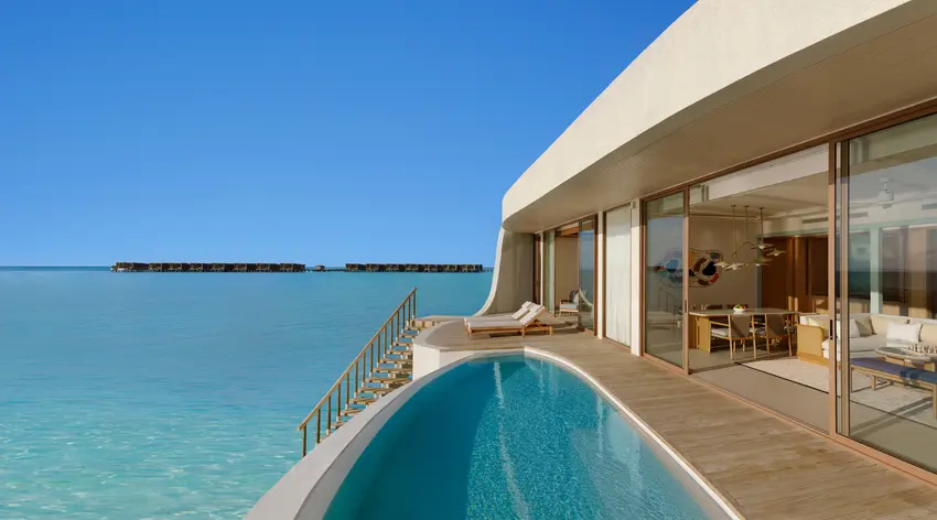Three-Bedroom Sunset Overwater Pool Residence Photo 2