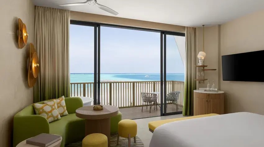 Panoramic Lagoon Room with Open-Air Bath Photo 1
