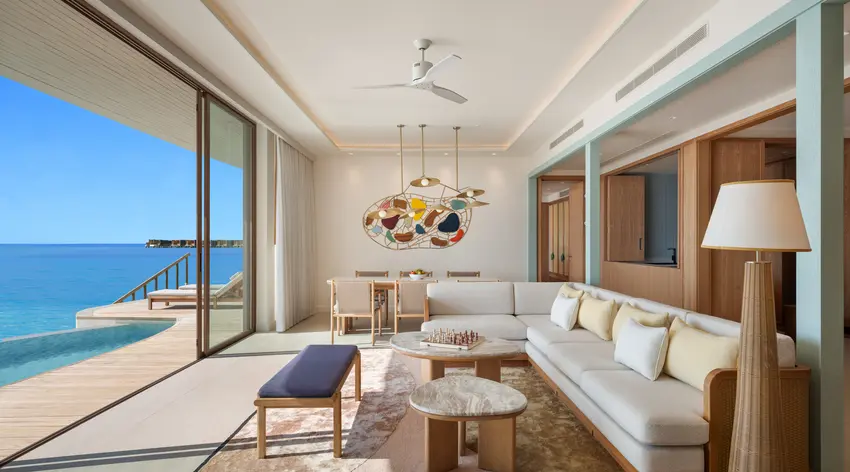 Three-Bedroom Sunset Overwater Pool Residence Photo 3