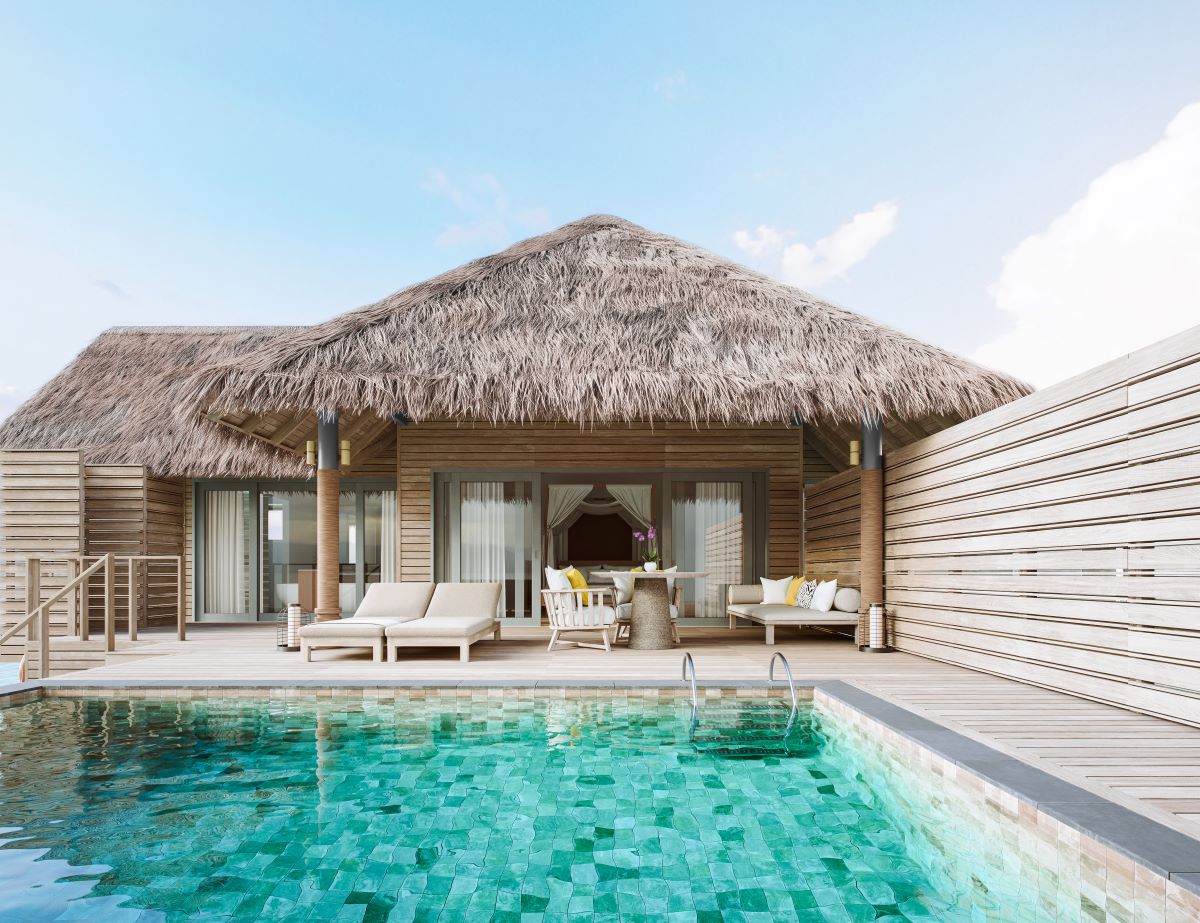 Overwater Villa with Pool Photo 3