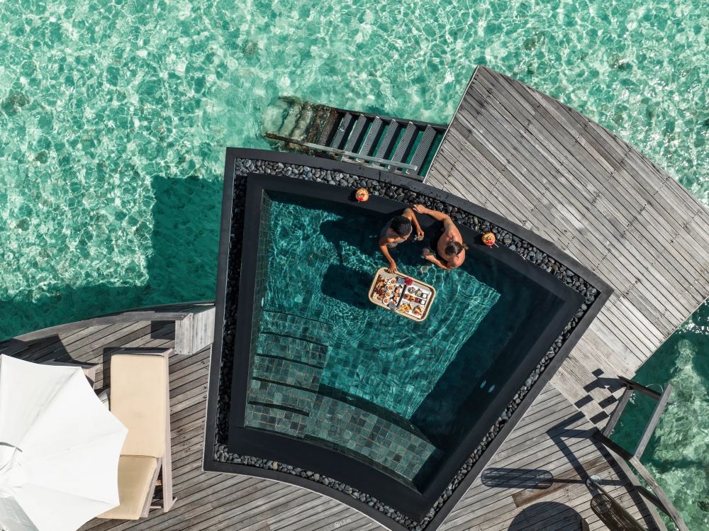 Water Villa with Pool Photo 1