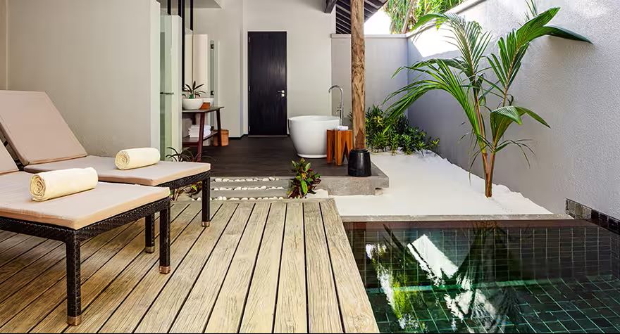 Beach Villa with Private Pool Photo 3